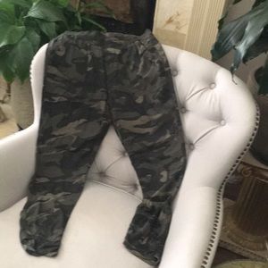 Camouflage joggers